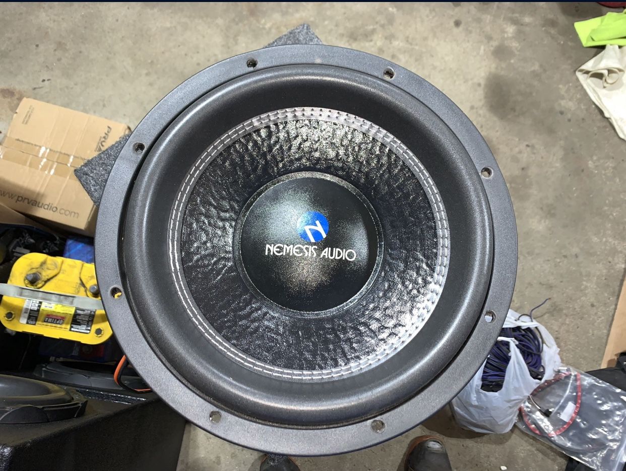 Nemesis Audio NA-12E V3 12” Subwoofers In a Ported Box