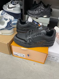 LV Trainer Black/Grey Monogram Eclipse