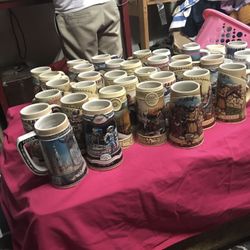 Large Collection collectible Mugs