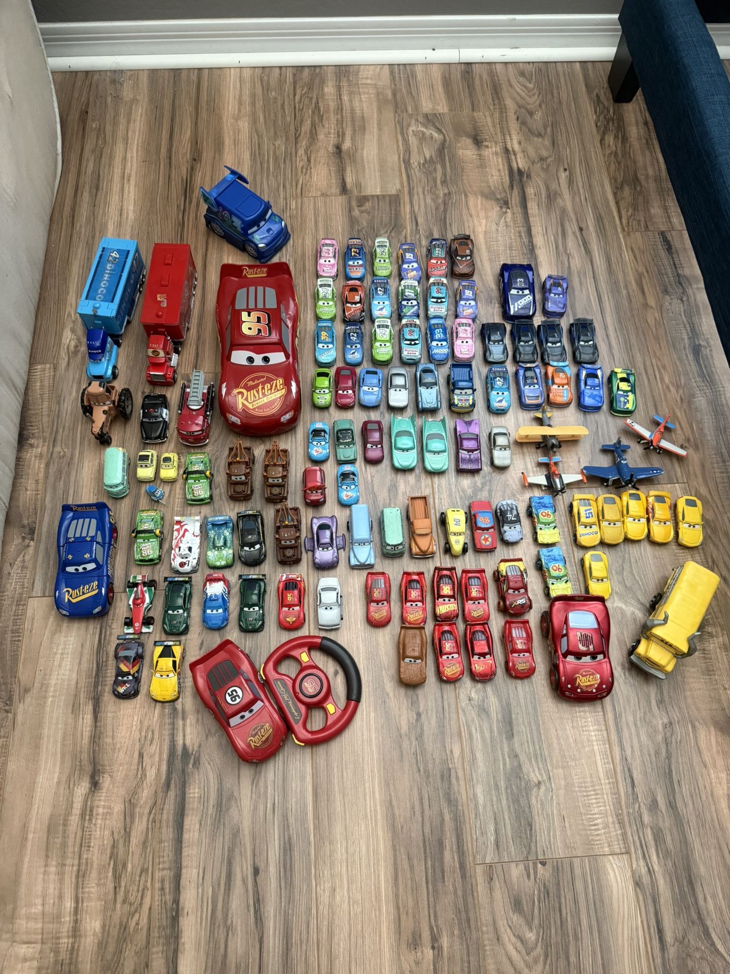 Disney Cars Lot