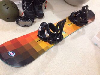 Snowboarding set