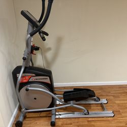 Schwinn Fitness 430 Elliptical Trainer, Treadmill Mat, Exercise ball
