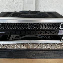 15 Band Equalizer, Power Conditioner And Rack 
