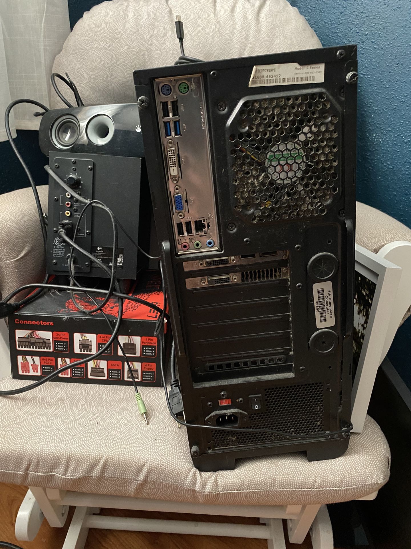 Desktop Computer + Acer Monitor
