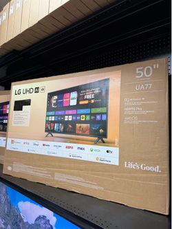 LG 50” UA7700 4K Smart TV (50UA7700)