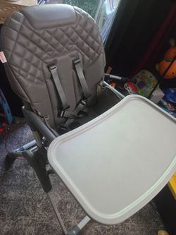Leather Highchair