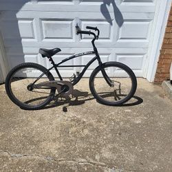 Boys/mens Sun Revolutions 24"Wheels Black Beach Cruiser 