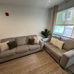 Sofa Couch And Love Seat