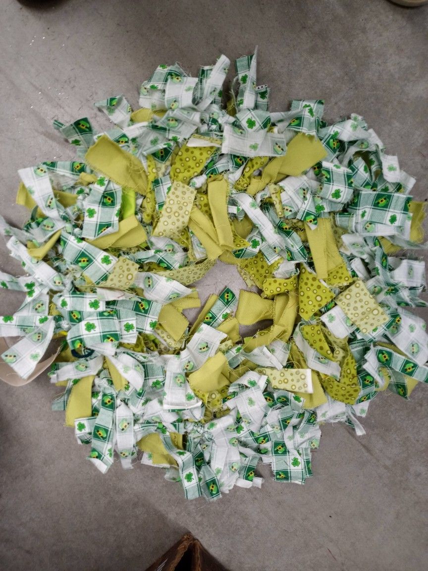 Handmade St Patrick's Large Wreath
