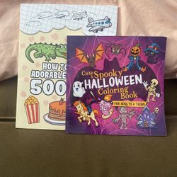 Two brand New Coloring Books