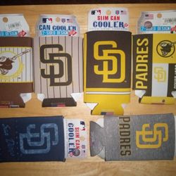 San Diego Padres Coolers Koozies (New)