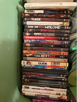 50 Various DVDs