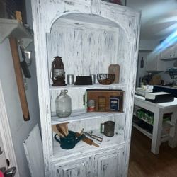 Vintage Distressed Cabinet 