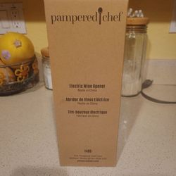 Pampered chef electric wine opener