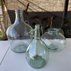 Different Glass Vases 