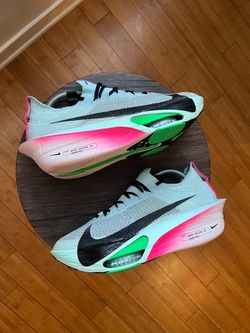 Nike Alphafly 3 Zoom X Running Shoes - 11W / 9.5M (Glacier Blue Mint Foam)