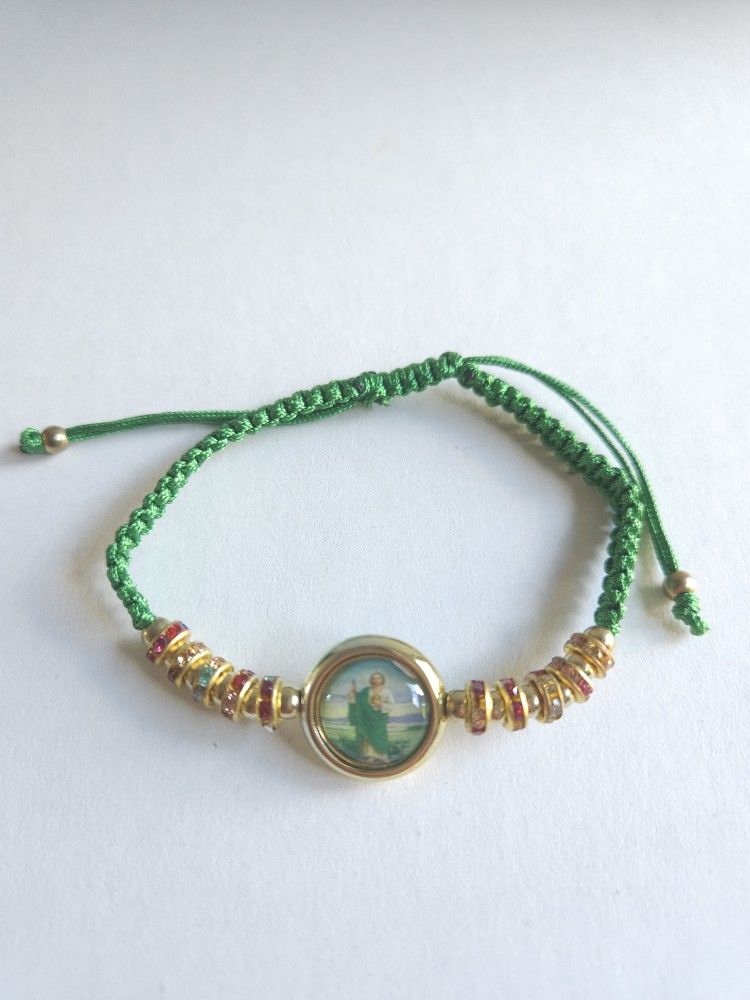 San Judas Pulsera Adjustable Bracelet