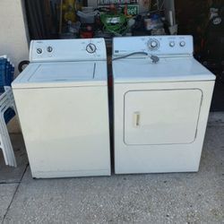 Washer & Electric Dryer 
