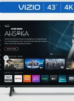 43 inch Vizio 4k Smart Tv