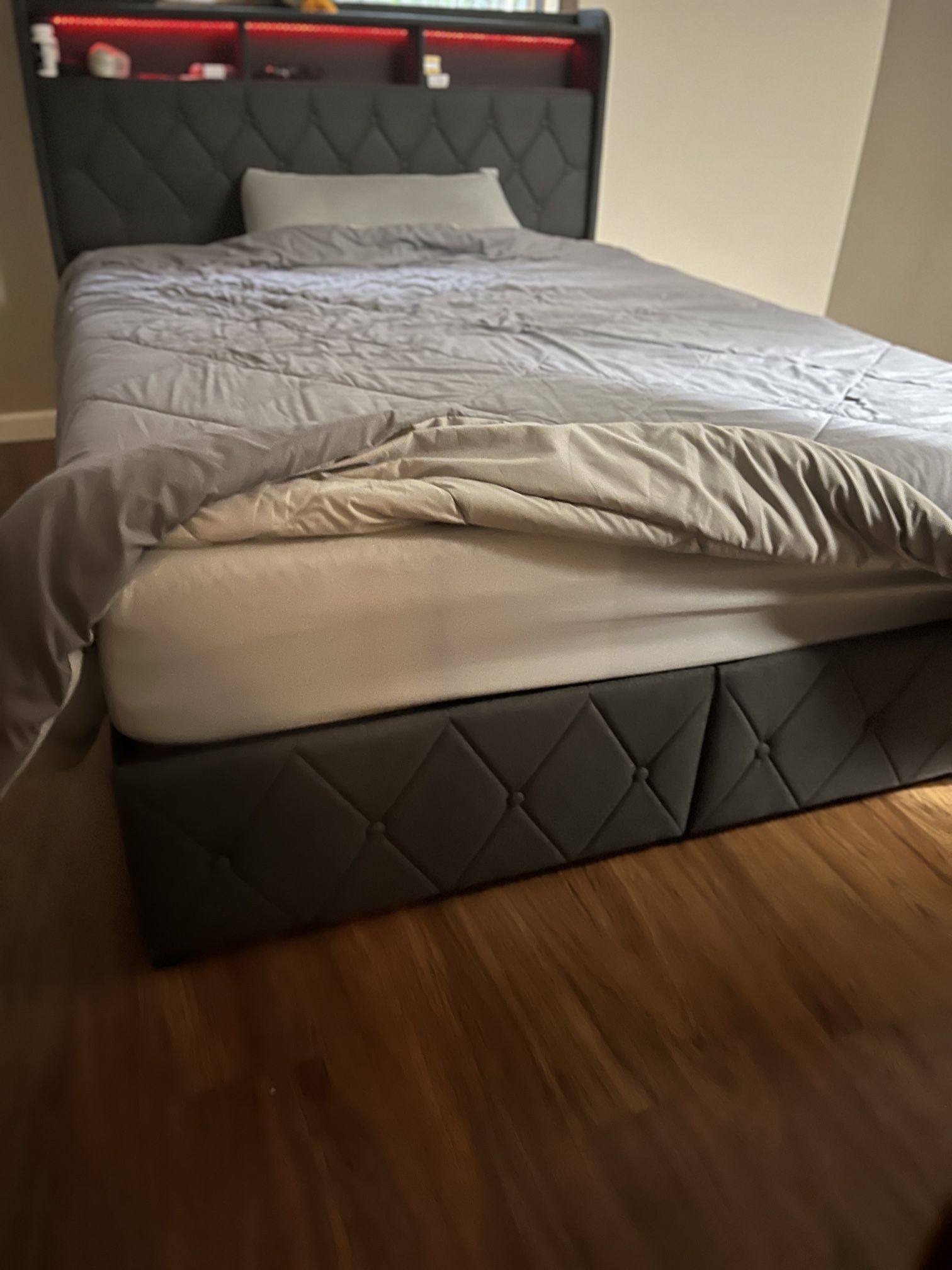 Queen Bed Frame With Storages