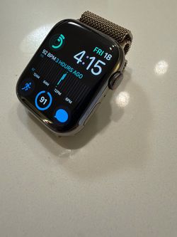 Apple Watch Series 9 Stainless Steel with Milanese Loop Band