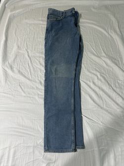 & DENIM Men’s Slim Blue Jeans 