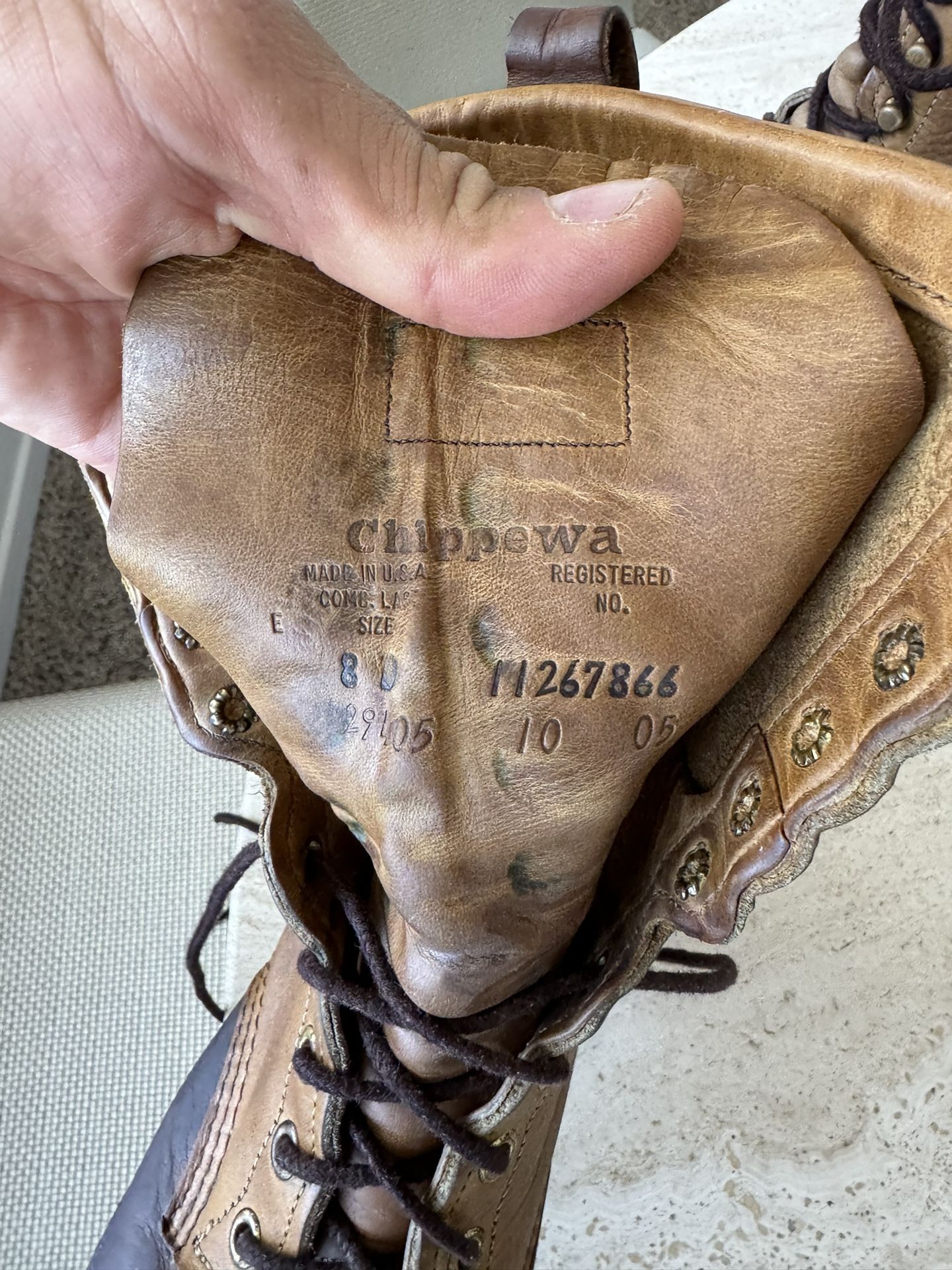 Chippewa Golden Crazy Horse #29405 Packer Logger Boots 