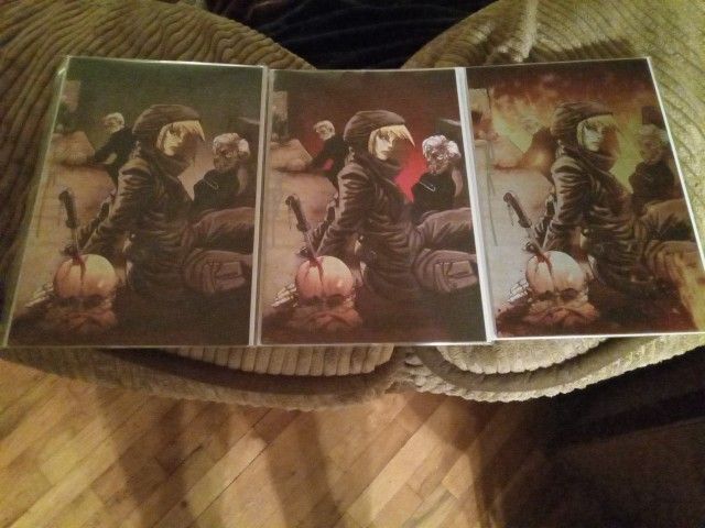The Hunger #2 All 3 Signed w/coa