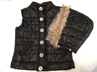 Girls Michael Kors black Vest