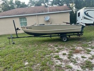 13' Aluminum Boat & Trailer