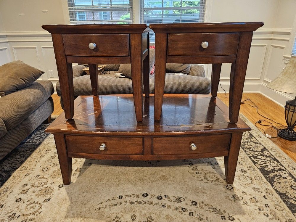 Matching Living Room table and console tables