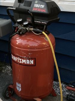 30 Gallon Craftsmen Air Compressor 150 Psi