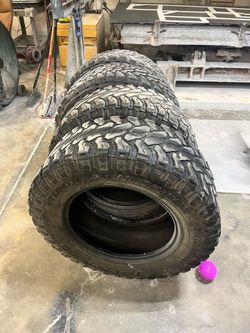 Set of 4 All-Terrain Mud Tires