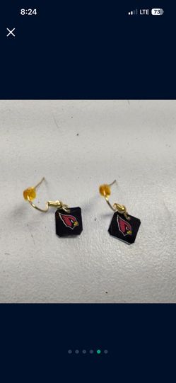 Arizona Cardinals Earrings New