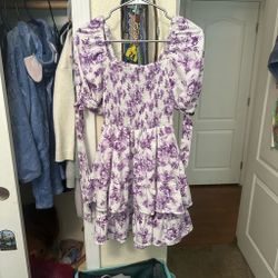 Purple dress