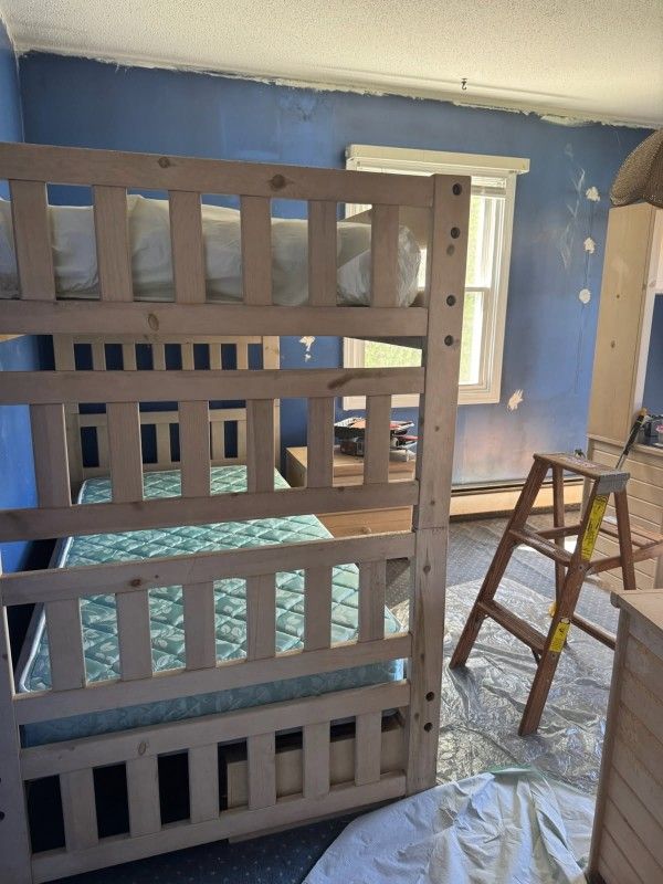 Wooden Bunk Beds