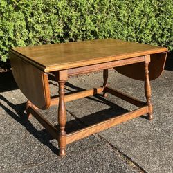 Vintage drop leaf coffee table