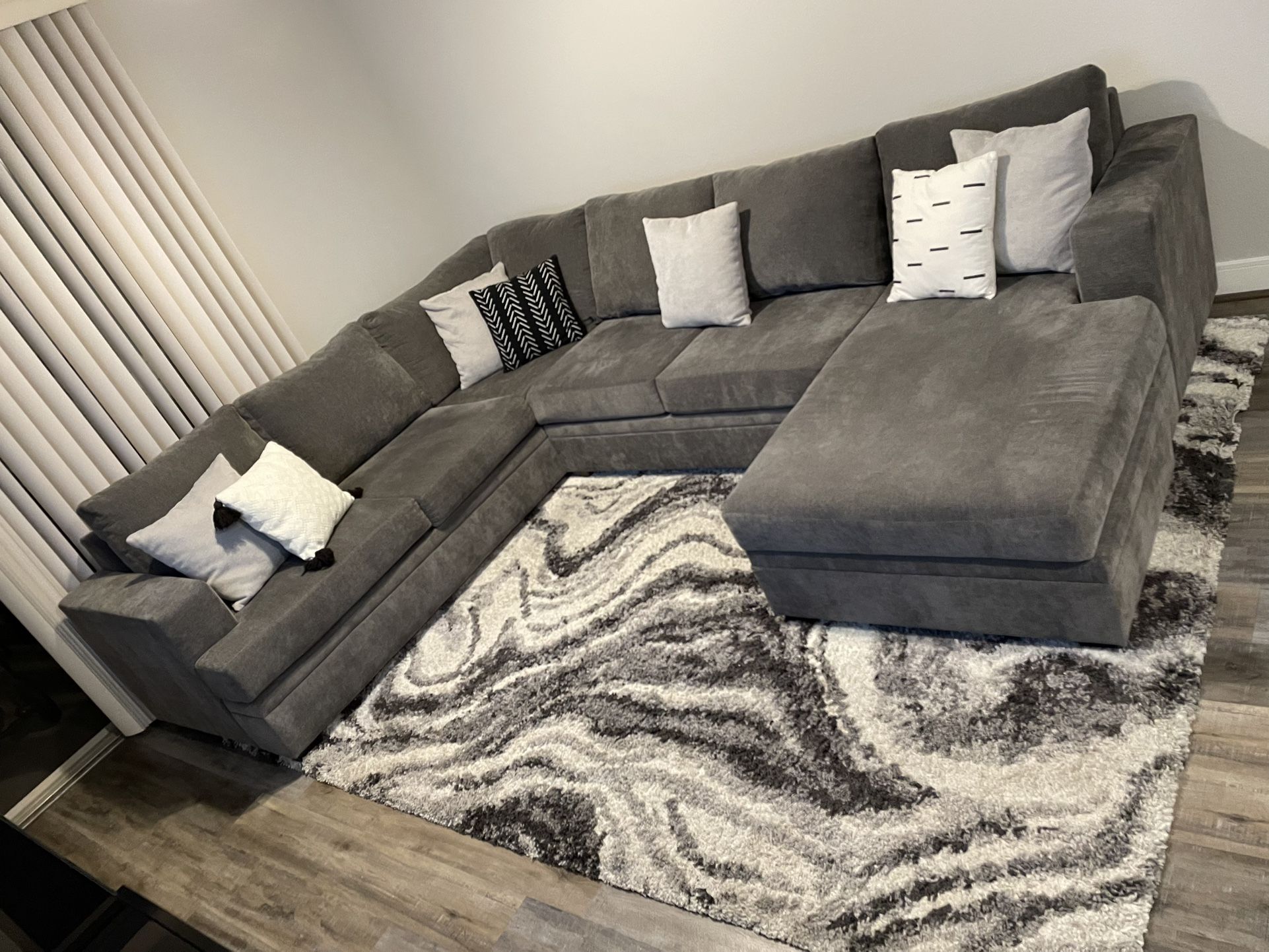 Grey Sectional Couch