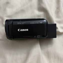 Canon VIXIA HF R80 Video Camera Black With Battery 