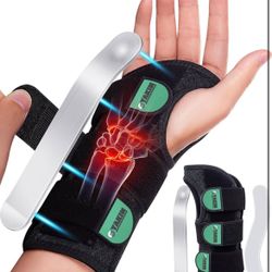 Brand: Oyakin Wrist Brace for Carpal Tunnel Night Support, Adjustable Wrist Splint for Tendonitis, Arthritis, Sprainslack-Right Hand EXCELLENT SUPPORT