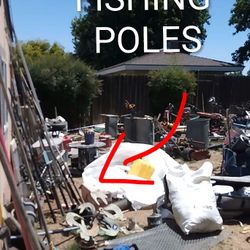 FISHING POLES  Tons Of