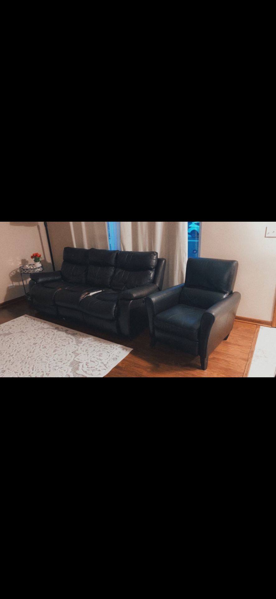 Couch And Recliner 