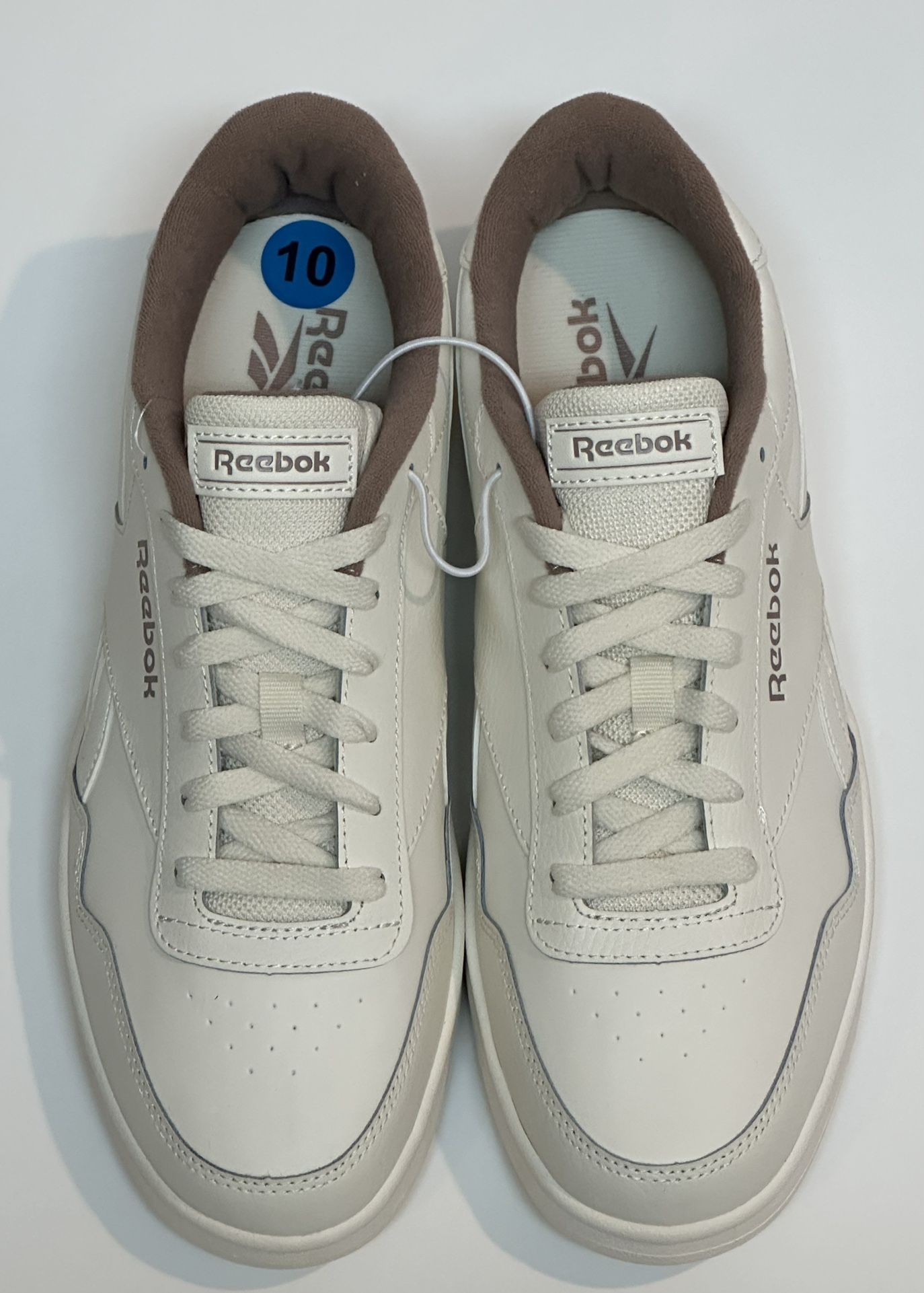 Reebok Men’s Club C 85 Shoes | Cream/Brown | Size 10 | AR30104M