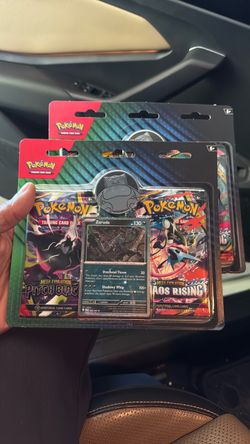 2 pack Pokemon blister pitch black and chaos