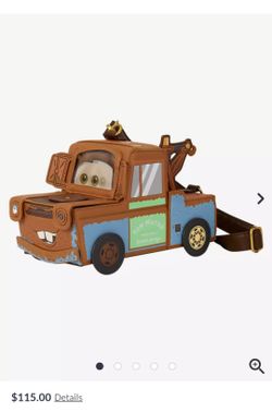 Loungefly Disney Pixar Cars Mater Crossbody Bag