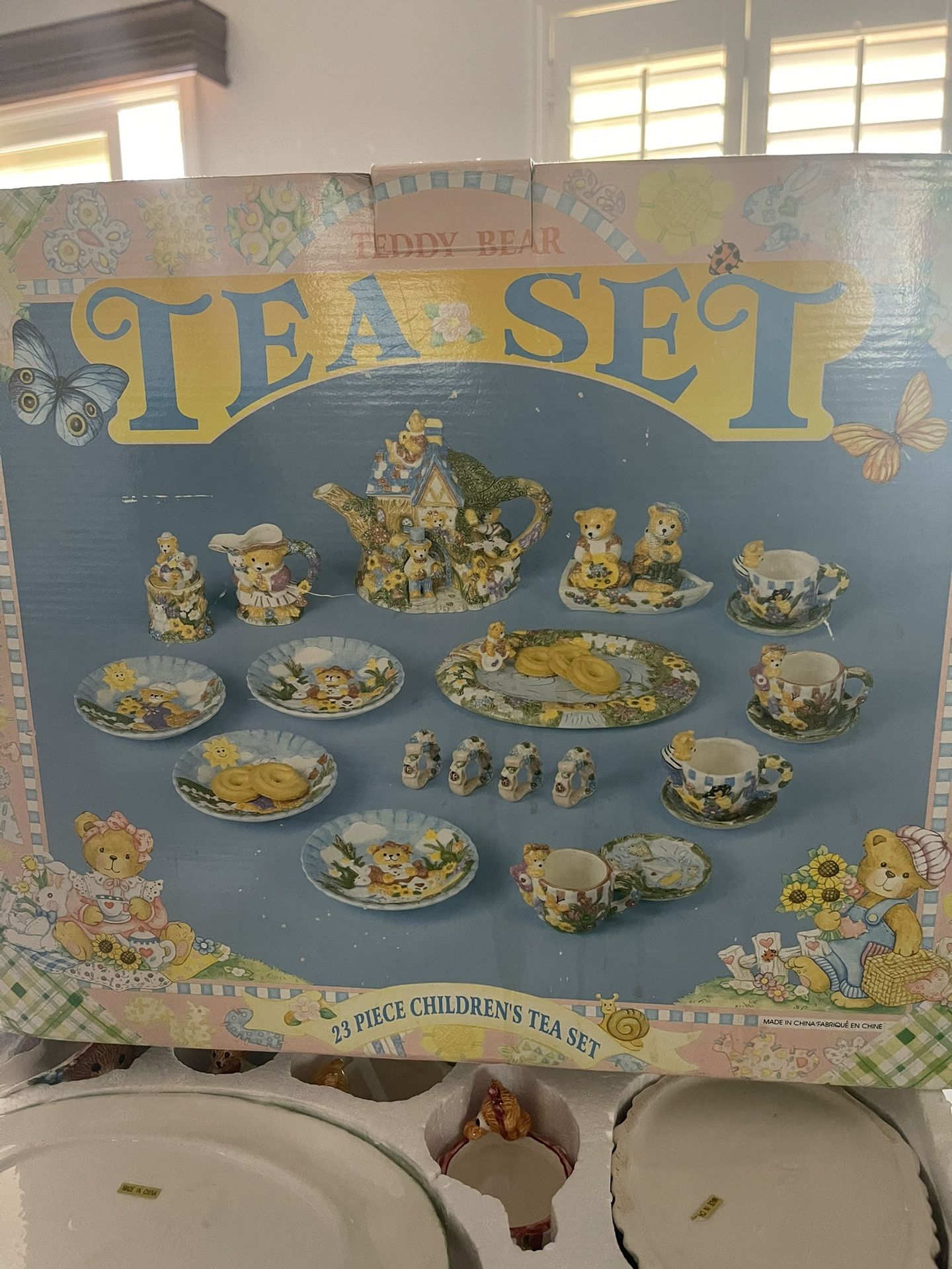 Teddy Bear Tea Set