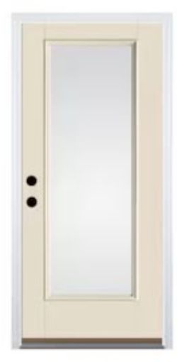 32x90 Wood And Glass Door