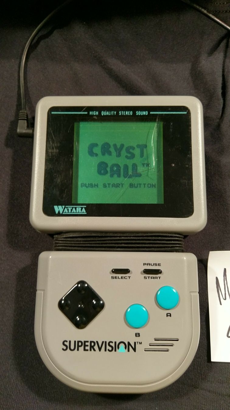 Watara Supervision Rare Game Console