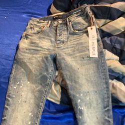 Brand New Purple Jeans 