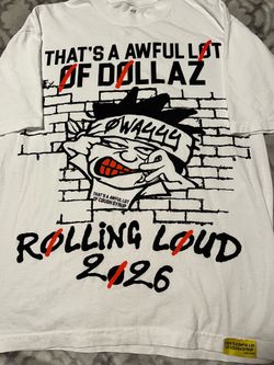 Awful lot of cough syrup rolling loud tshirt
